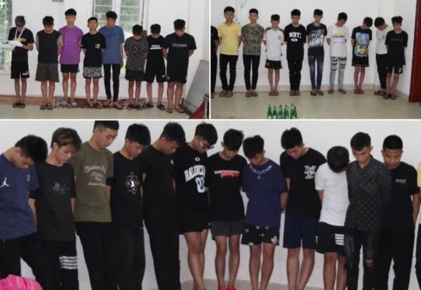 Truy xét nhanh các nhóm báo thủ mang hung khí đi gây rối