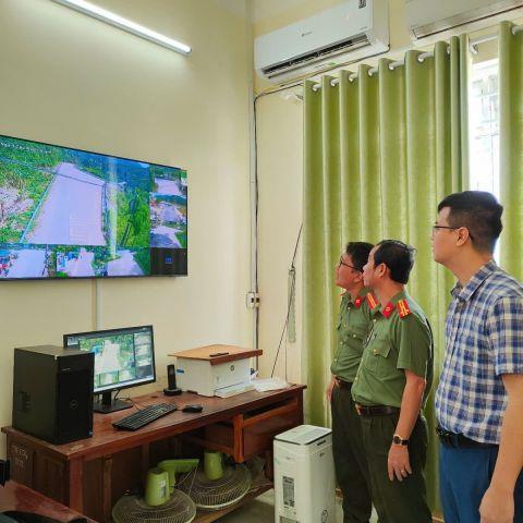 Công an tỉnh Quảng Ngãi triển khai lắp đặt hệ thống camera giám sát các tuyến đường trọng điểm