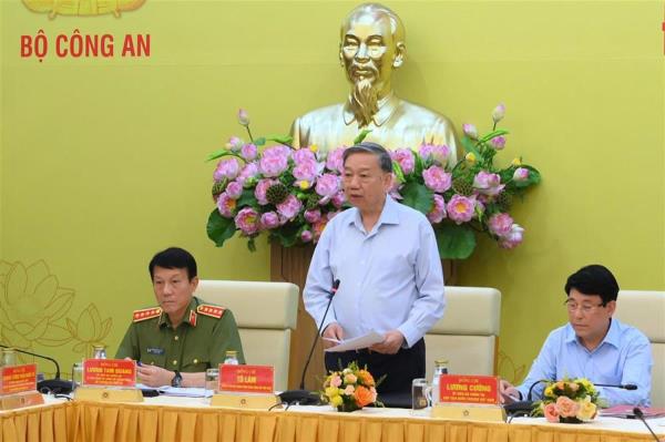 Lực lượng CAND quyết tâm bảo đảm vững chắc môi trường hòa bình, ổn định, góp phần thực hiện thắng lợi các mục tiêu chiến lược