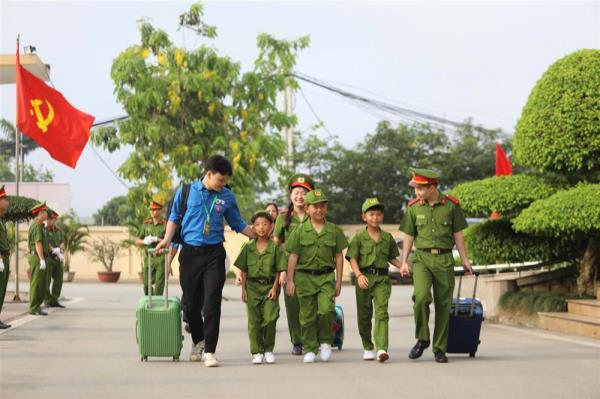 Triển khai các khóa Trại hè Học làm chiến sĩ Công an 2025