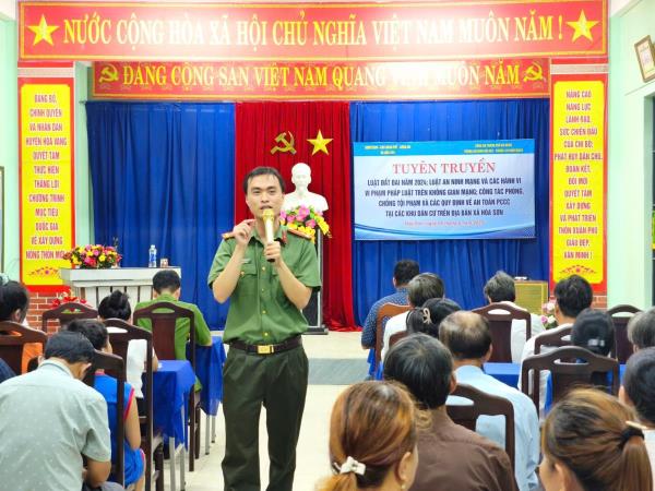 Nhiều địa phương đẩy mạnh công tác tuyên truyền phòng chống tội phạm