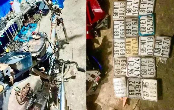 Nhóm thanh thiếu niên trộm 16 xe máy trong 3 tháng