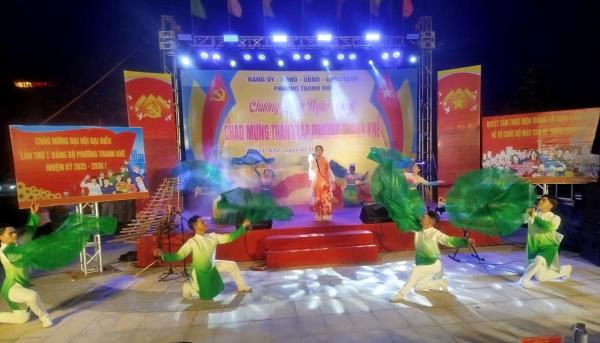 Sôi động chương trình nghệ thuật chào mừng thành lập phường Thanh Khê