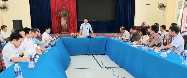 Chủ tịch UBND TP Đà Nẵng Lương Nguyễn Minh Triết kiểm tra dự án Cầu Quảng Đà, đường dẫn hai đầu cầu và dự án Đường vành đai phía Bắc tỉnh Quảng Nam