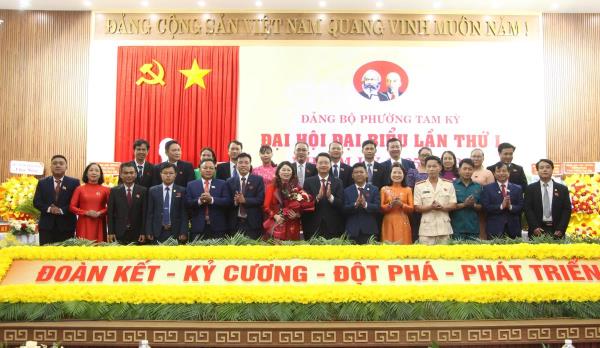 Đảng bộ phường Tam Kỳ tổ chức Đại hội đại biểu lần thứ nhất