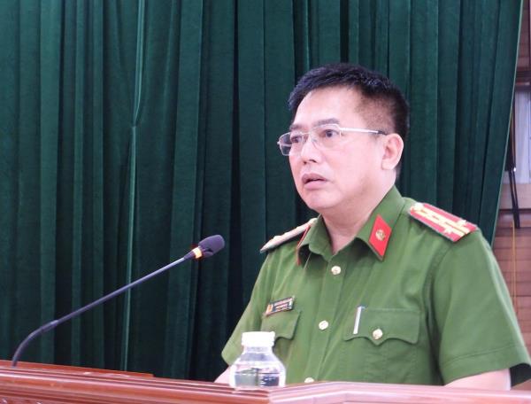 Lãnh đạo Công an thành phố làm việc với Công an các đơn vị, địa phương