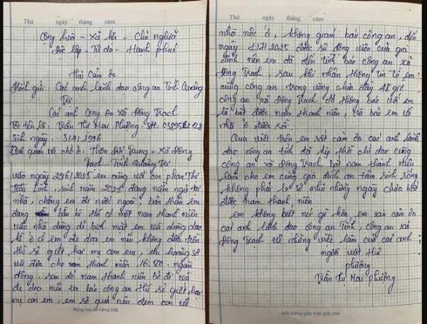 Bắt đối tượng cướp tiền, dọa giết bà bầu nếu báo công an