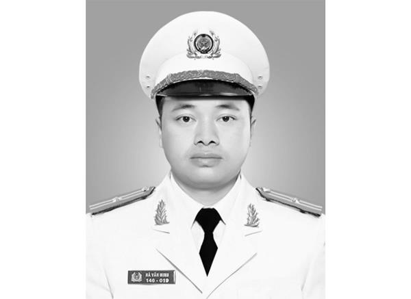 Thiếu tá Hà Văn Minh anh dũng hy sinh vì bình yên cuộc sống