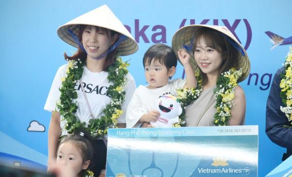 Đường bay thẳng Osaka - Đà Nẵng khởi động trở lại