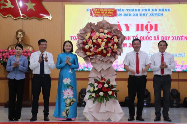 Triển khai sâu rộng phong trào toàn dân bảo vệ ANTQ ở xã Duy Xuyên