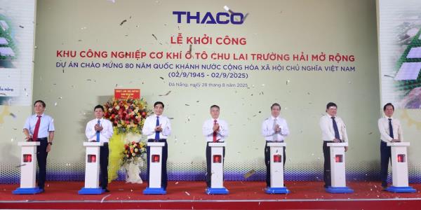 THACO đầu tư gần 8.000 tỷ đồng xây dựng Khu công nghiệp Cơ khí Ô-tô Chu Lai Trường Hải mở rộng