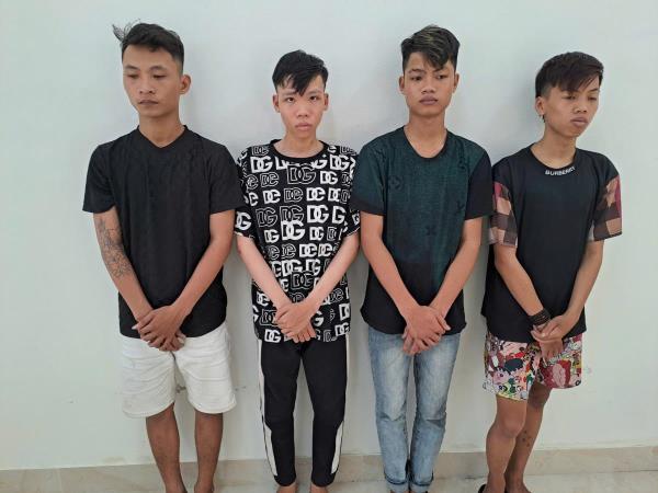 Công an TP Đà Nẵng bắt giam nhóm thanh thiếu niên mang hung khí tấn công người đi đường
