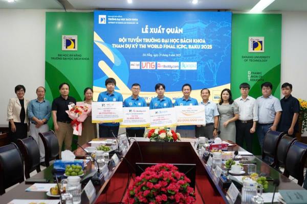 Đội tuyển Trường Đại học Bách khoa – Đại học Đà Nẵng xuất quân dự Chung kết Thế giới ICPC 2025
