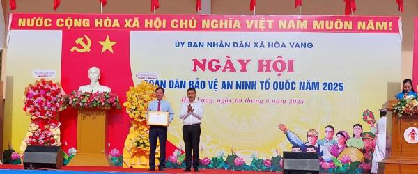 Tưng bừng  Ngày hội Toàn dân bảo vệ an ninh Tổ quốc  năm 2025 tại xã Hòa Vang