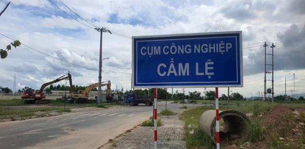 Cụm Công nghiệp Cẩm Lệ bỏ hoang do chưa khớp nối hạ tầng