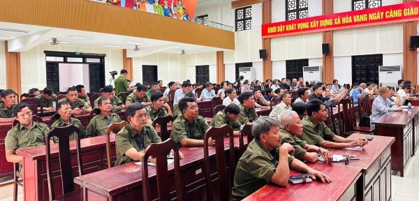 Xã Hòa Vang tăng cường công tác tuyên truyền, triển khai phần mềm quản lý dữ liệu PCCC