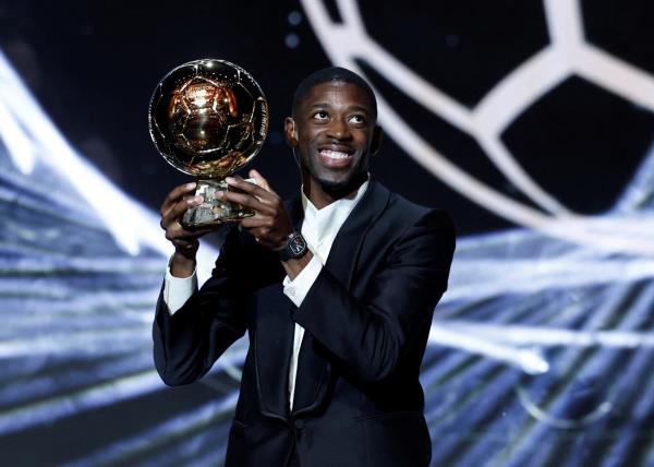 Ousmane Dembele giành Quả bóng vàng 2025