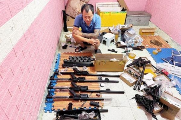 Triệt phá đường dây sản xuất, buôn bán vũ khí liên tỉnh bắt giữ 33 đối tượng