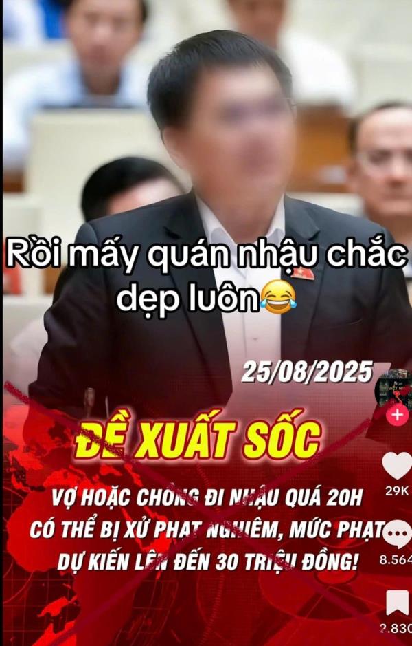 Xác minh thông tin xuyên tạc phát ngôn ĐBQH