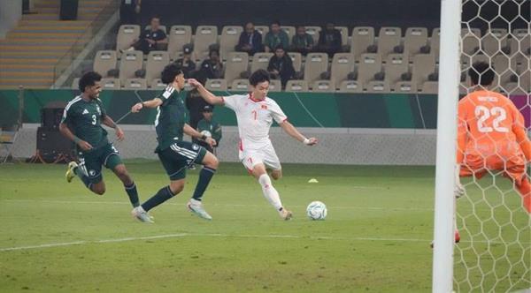 Video bóng đá U23 Saudi Arabia - U23 Việt Nam: Siêu phẩm Đình Bắc, chiến quả ngạo nghễ (U23 châu Á)