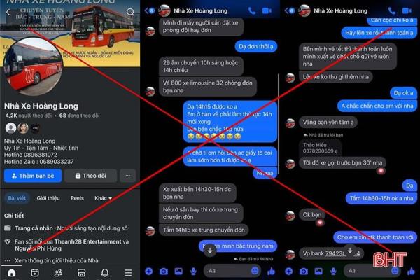 Cảnh giác chiêu trò lừa đảo đặt vé xe khách online dịp Tết