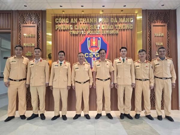 Cảnh sát giao thông Công an Đà Nẵng lên đường làm nhiệm vụ tại Đại hội đại biểu toàn quốc lần thứ XIV của Đảng