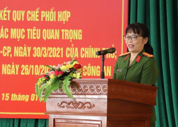 Phối hợp chặt chẽ, giữ vững lá chắn an ninh cho các mục tiêu trọng điểm trên địa bàn