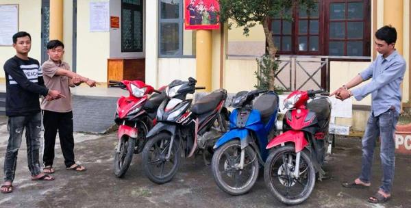 Bắt 3 đá xế vùng quê