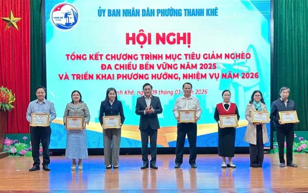Phường Thanh Khê có trên 182 hộ nghèo vươn lên thoát nghèo bền vững