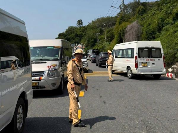 Cảnh sát giao thông Đà Nẵng chủ động phân luồng, đảm bảo giao thông thông suốt sau kỳ nghỉ Tết