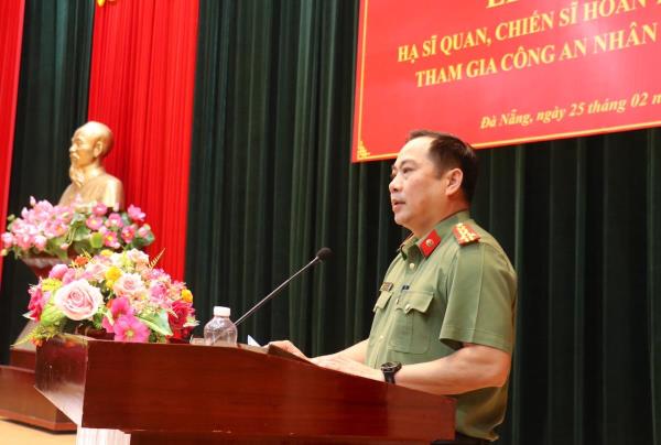 Tổ chức trang trọng Lễ xuất ngũ 492 hạ sĩ quan, chiến sĩ nghĩa vụ CAND năm 2026