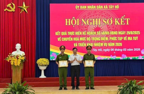 Xã Tây Hồ hướng tới mục tiêu xã không ma túy