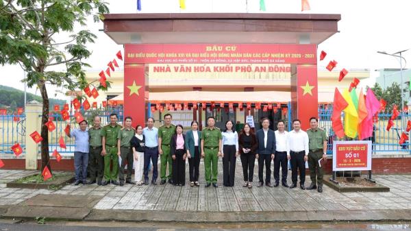 Rà soát công tác bảo đảm ANTT bầu cử tại xã Hiệp Đức và Cơ sở cai nghiện số 2