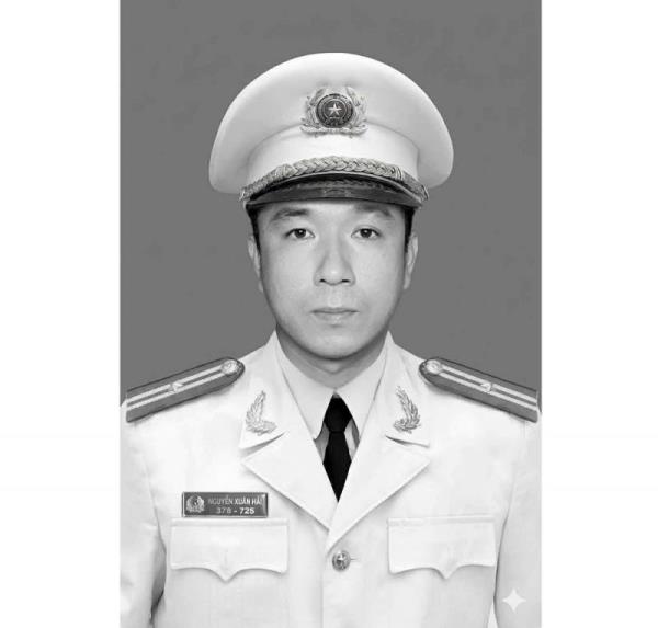 Truy thăng cấp bậc hàm Thiếu tá đối với đồng chí Nguyễn Xuân Hải