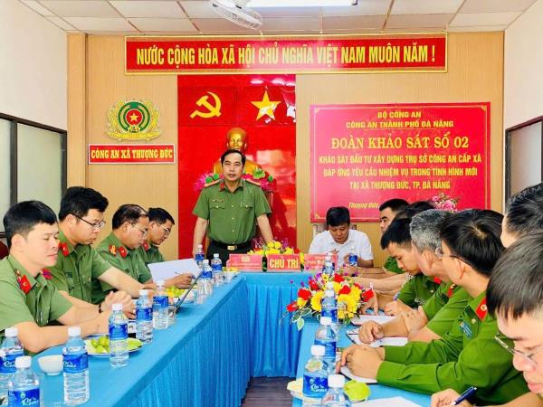 Xây dựng trụ sở Công an cấp xã, bảo đảm an ninh, an toàn, thích ứng điều kiện thời tiết