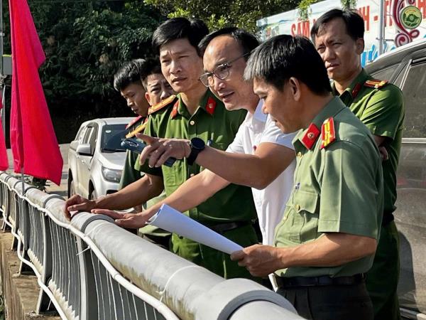 Khảo sát xây dựng trụ sở công an cấp xã, bảo đảm an ninh, an toàn, thích ứng điều kiện thời tiết