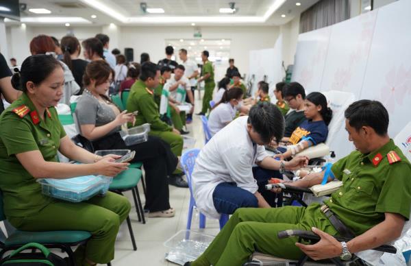 Hiến 453 đơn vị máu phục vụ cấp cứu, chữa bệnh