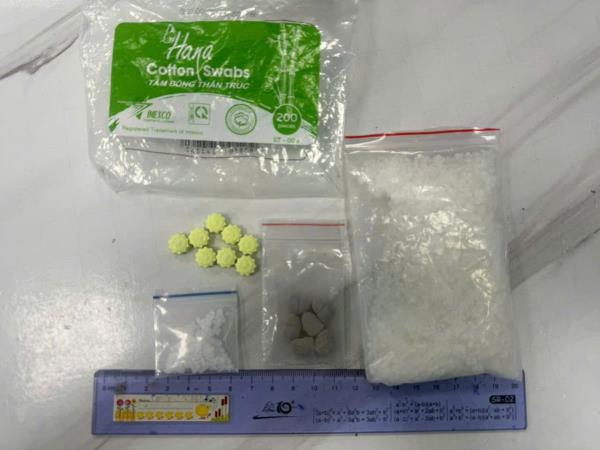 Bắt giữ 2 đối tượng mua bán ma túy, thu giữ hơn 50 gam ketamine