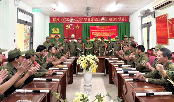 Triển khai lực lượng bảo vệ an ninh trật tự phục vụ bầu cử tại phường Sơn Trà