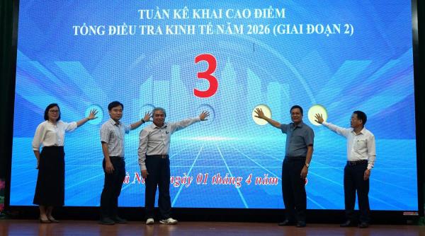 Đà Nẵng phát động Tuần kê khai cao điểm tổng điều tra kinh tế năm 2026