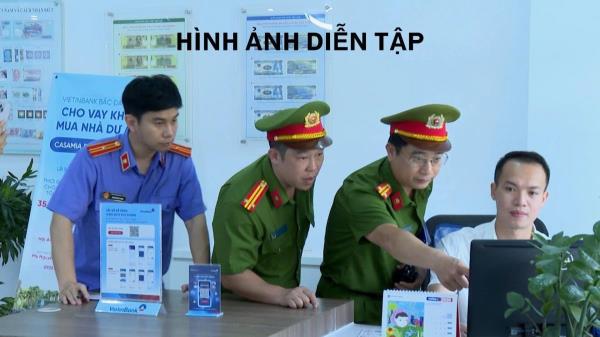 Công an 2 phường Thanh Khê, Hòa Khánh thực binh xử lý tình huống cướp ngân hàng