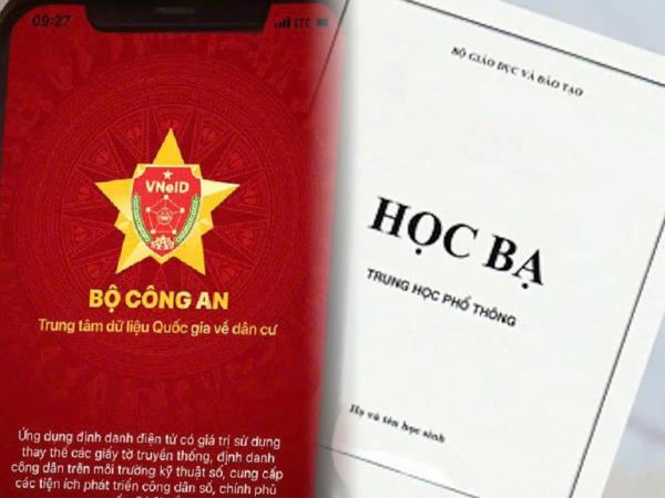 Từ ngày 15-5, học bạ và bằng cấp sẽ được tích hợp trên VNeID