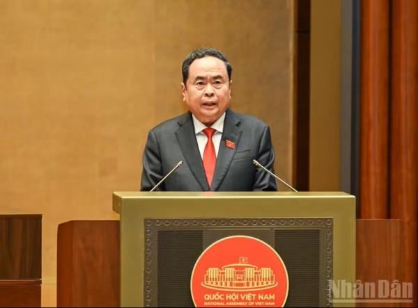 Đồng chí Trần Thanh Mẫn tái đắc cử chức Chủ tịch Quốc hội khóa XVI