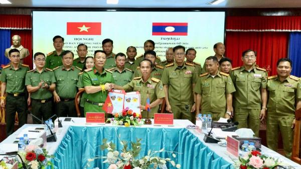 Công an TP Đà Nẵng và Công an tỉnh Sê Kông giao ban thường niên năm 2026