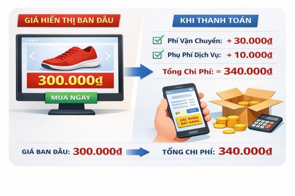 Người tiêu dùng cần nhận diện chi phí ẩn trong thương mại điện tử