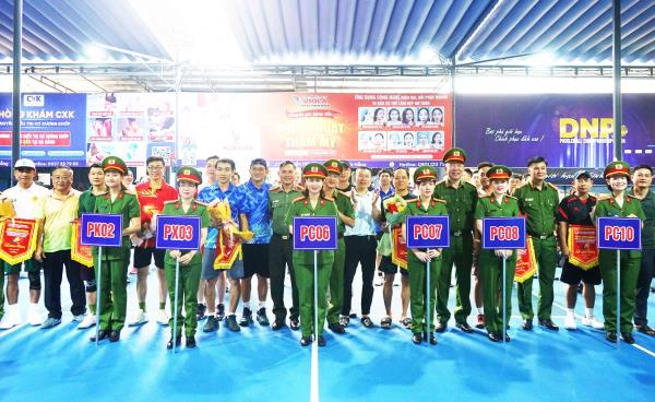 Khai mạc Giải Pickleball Cụm thi đua Cảnh sát nhân dân 2