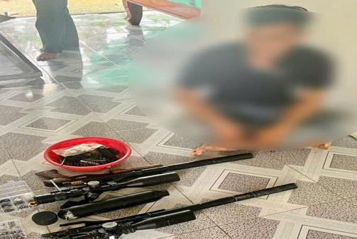 Phát hiện 2 vụ rao bán súng hơi trên mạng xã hội