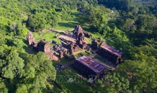 Phát hiện con đường cổ, niên đại hàng nghìn năm tại Di sản Mỹ Sơn