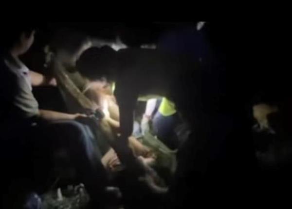 Cứu người phụ nữ lạc trong rừng