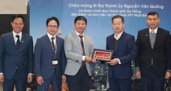 Đoàn công tác Thành phố Đà Nẵng thăm, làm việc tại FPT Nhật Bản